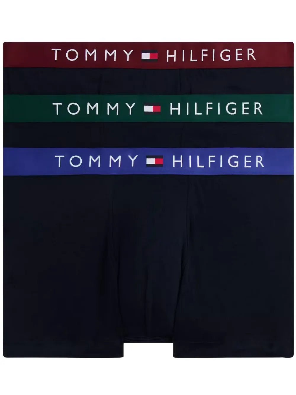 Tommy HilfigerBoxer Trunks 3 - pack3 - Pack TH Originals Boxer Trunks, Navy w/ green/blue/burgundyBoxers & Briefs