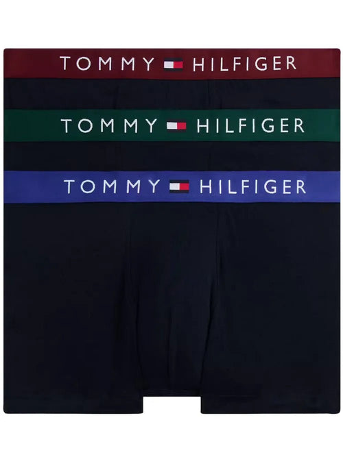 Tommy HilfigerBoxer Trunks 3 - pack3 - Pack TH Originals Boxer Trunks, Navy w/ green/blue/burgundyBoxers & Briefs