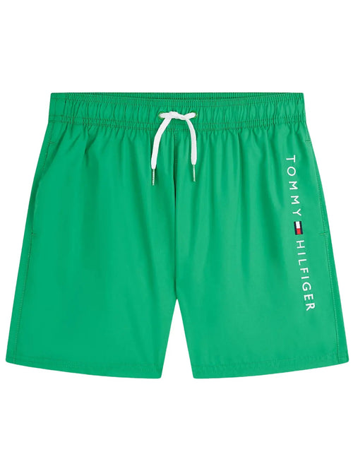 Tommy HilfigerSwim ShortsBoys Original Mid Length Swim Shorts Radiant GreenBoxers & Briefs