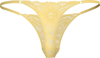 Tommy HilfigerThongFloral Lace Tanga Thong, CitronellaBoxers - and - Briefs.net