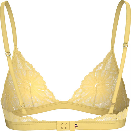 Tommy HilfigerBraFloral Lace Triangle Bra, CitronellaBoxers - and - Briefs.net