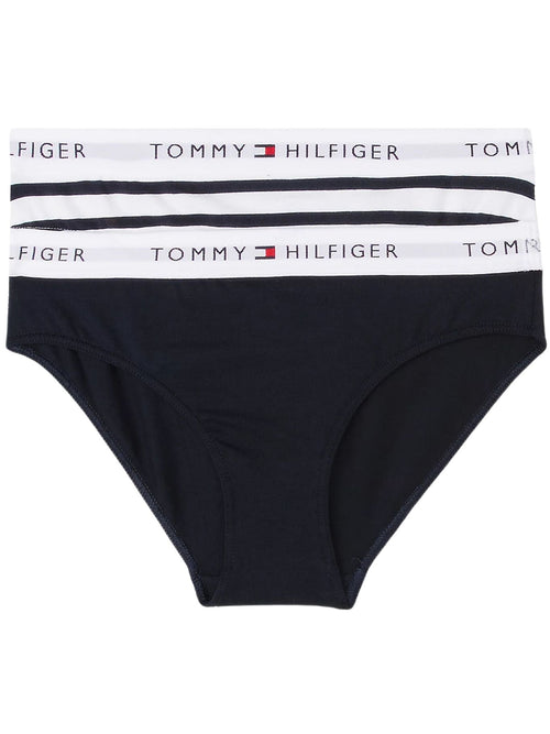 Tommy HilfigerBriefs 2 - packGirls 2 - Pack Breton Stripe Bikini Briefs, Navy/whiteBoxers - and - Briefs.net