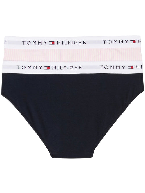 Tommy HilfigerBriefs 2 - packGirls 2 - Pack Ithica Stripe Bikini Briefs, Pink/NavyBoxers - and - Briefs.net