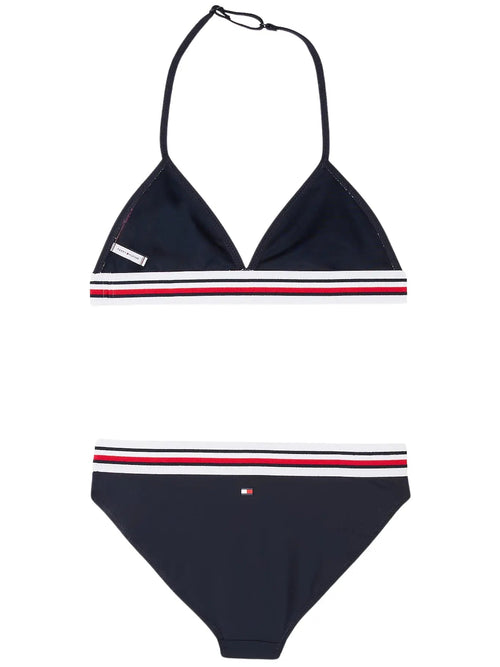 Tommy HilfigerSwim SetGirls Global Stripe Triangle Bikini Set, Navy BlueBoxers & Briefs