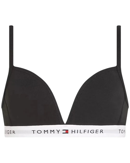 Tommy HilfigerBraGirls Heritage Logo Fixed Foam Triangle Bra, BlackBoxers & Briefs
