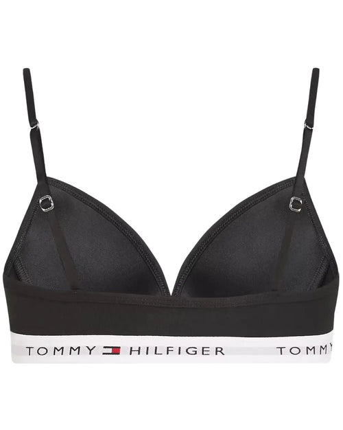Tommy HilfigerBraGirls Heritage Logo Fixed Foam Triangle Bra, BlackBoxers & Briefs