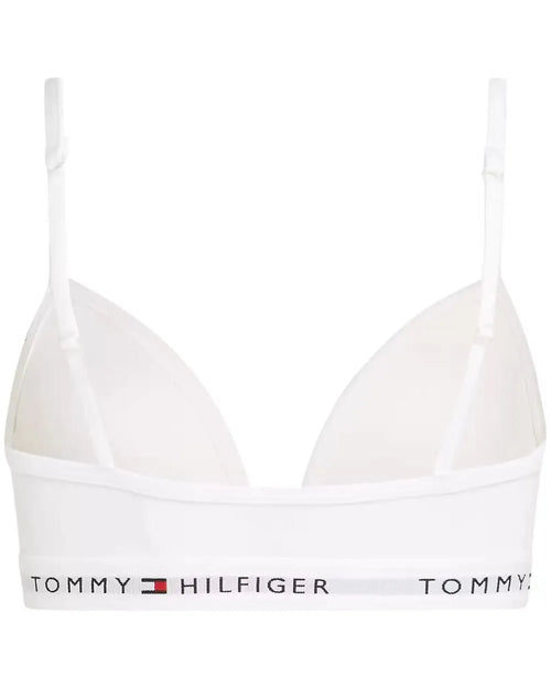 Tommy HilfigerBraGirls Heritage Logo Fixed Foam Triangle Bra, WhiteBoxers & Briefs