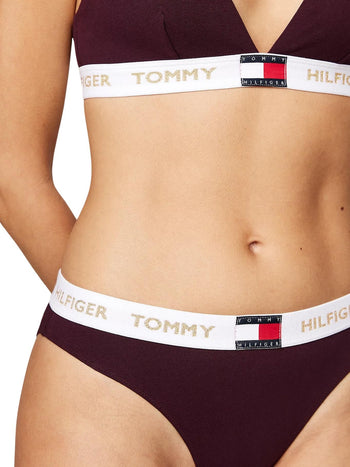 Tommy HilfigerBriefGolden Heritage Bikini Brief, BurgundyBoxers - and - Briefs.net
