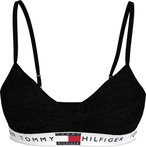 Tommy HilfigerBraletteHeritage Cotton Push - Up Bralette, BlackBoxers - and - Briefs.net