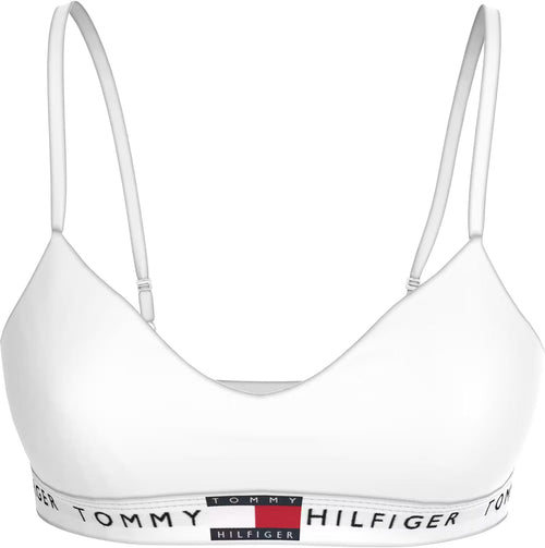 Tommy HilfigerBraletteHeritage Cotton Push - Up Bralette, WhiteBoxers - and - Briefs.net