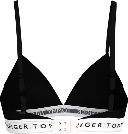 Tommy HilfigerBraHeritage Cotton RP Triangle Bra, BlackBoxers - and - Briefs.net