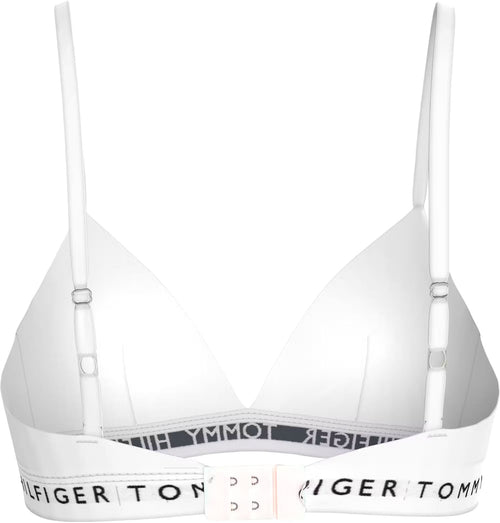 Tommy HilfigerBraHeritage Cotton RP Triangle Bra, WhiteBoxers - and - Briefs.net