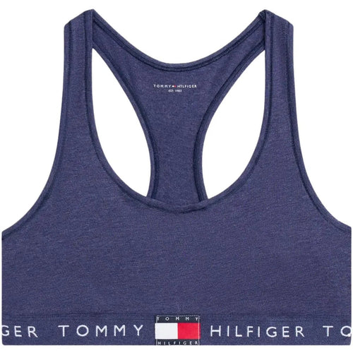Tommy HilfigerBraletteHeritage Logo Racerback Bralette, Navy HeatherBoxers & Briefs