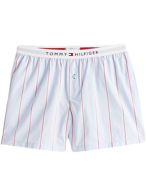 Tommy HilfigerPyjama ShortsHeritage Stripe Woven Poplin Pyjama Shorts, Sweet BlueBoxers - and - Briefs.net