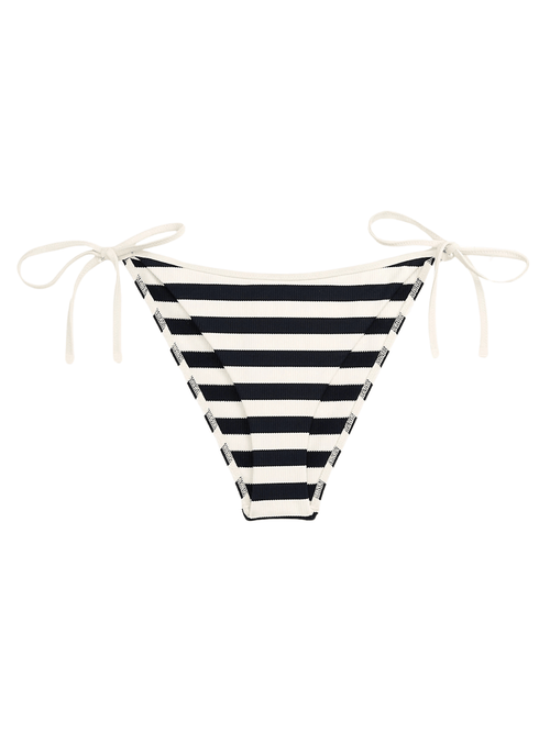 Tommy HilfigerSwim BriefNautical Stripe Ribbed Bikini Bottoms, Navy/IvoryBoxers & Briefs