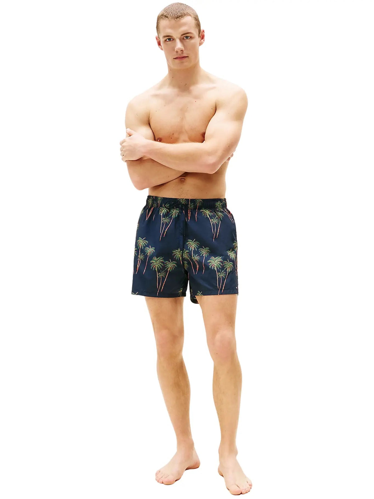Tommy HilfigerSwim ShortsPalm Tropic Print Swim Shorts, Desert SkyBoxers & Briefs
