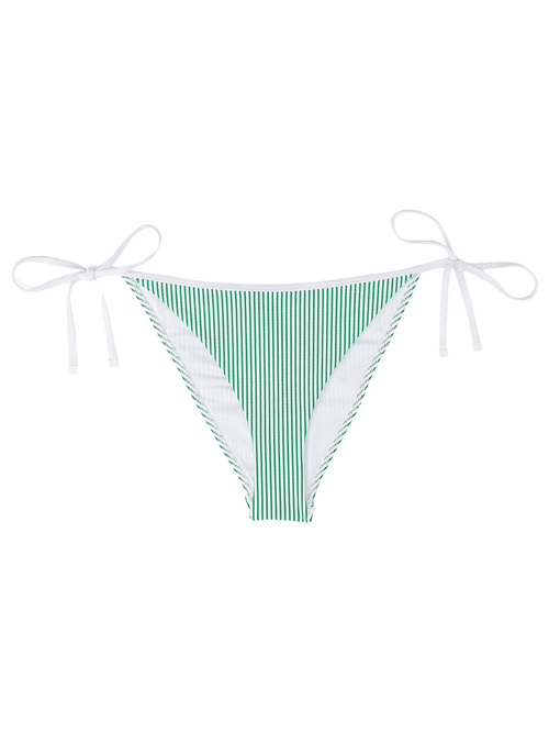 Tommy HilfigerSwim BriefSeersucker Stripe Bikini Bottoms, Radiant GreenBoxers & Briefs