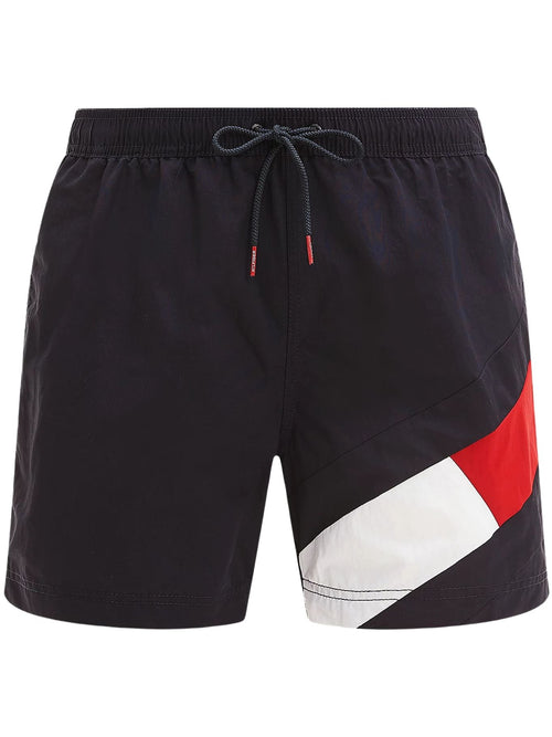 Tommy HilfigerSwim ShortsSlim Fit Medium Drawstring Swim Shorts, NavyBoxers - and - Briefs.net
