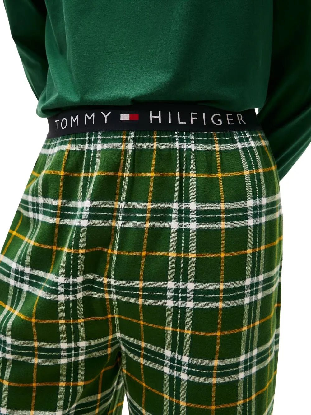 Tommy HilfigerPyjama SetTartan Flannel Pyjama Set, Orion GreenBoxers & Briefs