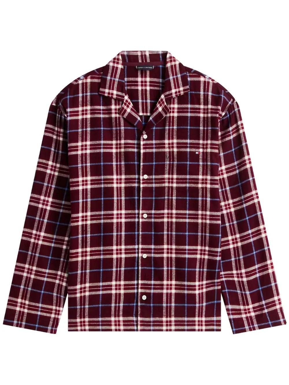 Tommy HilfigerPyjama SetTartan Flannel Pyjamas Gift Set, BurgundyBoxers & Briefs