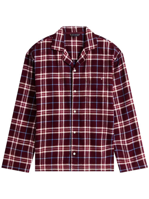 Tommy HilfigerPyjama SetTartan Flannel Pyjamas Gift Set, BurgundyBoxers & Briefs