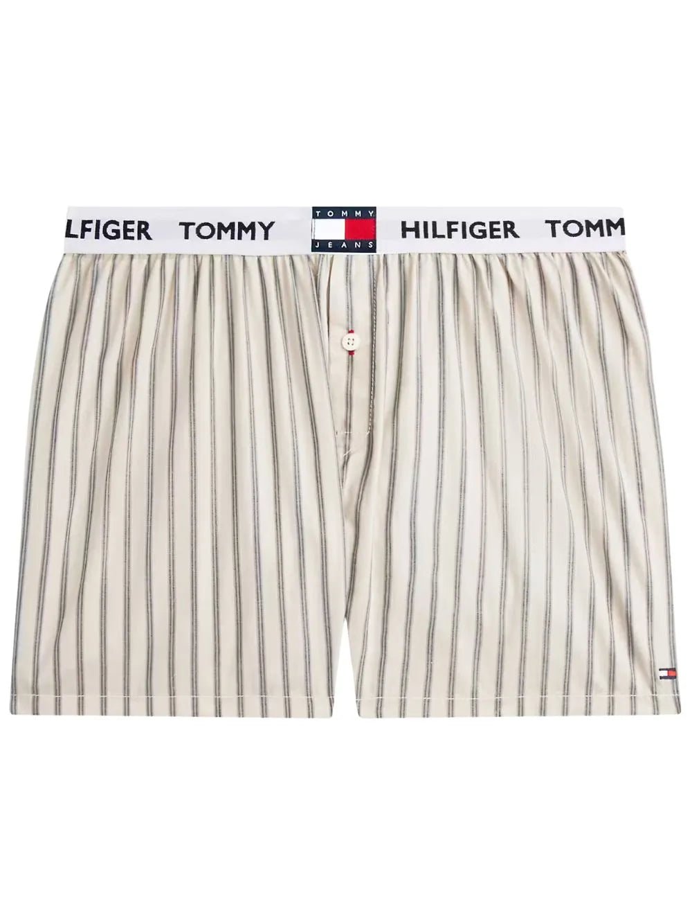 Tommy HilfigerBoxer ShortTH Heritage Stripe Woven Boxer Shorts, Stone/blueBoxers & Briefs