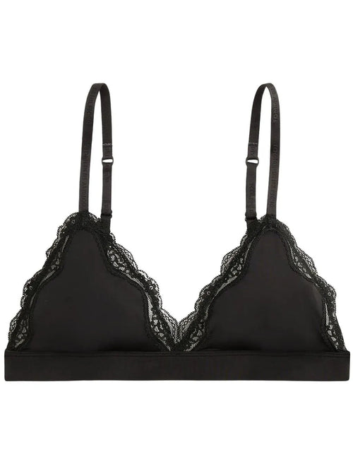 Tommy HilfigerBraTH Micro Lace Triangle Bra, BlackBoxers & Briefs