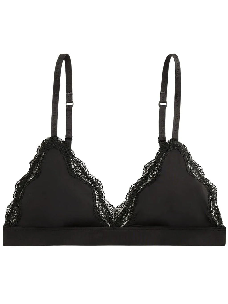Tommy HilfigerBraTH Micro Lace Triangle Bra, BlackBoxers & Briefs