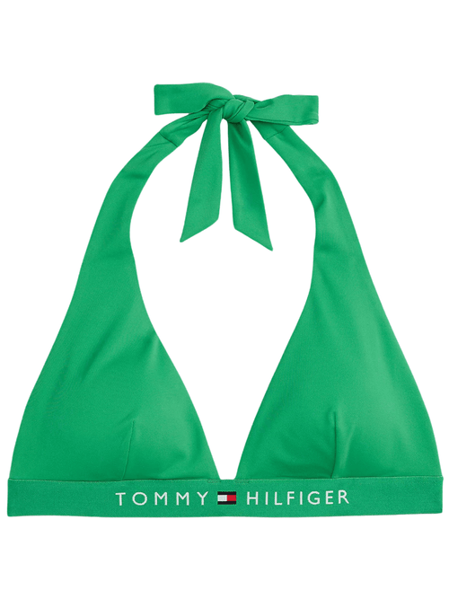 Tommy HilfigerSwim TopTH Original Halterneck Bikini Top, Radiant GreenBoxers & Briefs