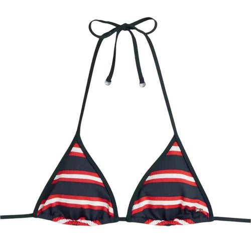 Tommy HilfigerSwim TopTH Texture Triangle Bikini Top, New Preppy Stripe NavyBoxers & Briefs